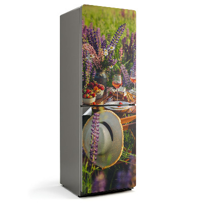 Nálepka na chladničku Očarujúci piknik v prírode