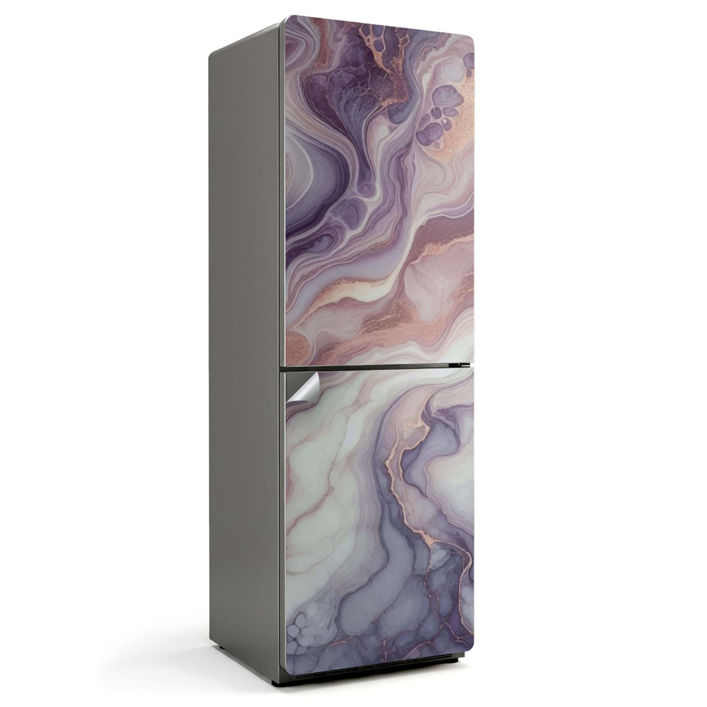 Samolepiaca nálepka na chladničku Abstraktný vzor tekutiny