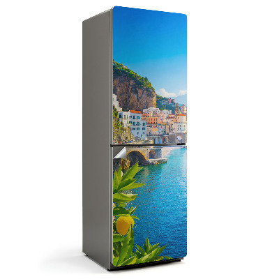 Samolepiaca nálepka na chladničku Malebná prímorská krajina