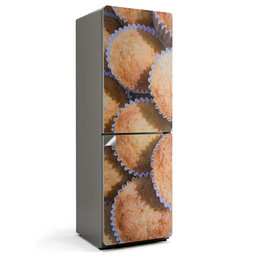 Nálepka na chladničku Lahodné muffiny v obaloch