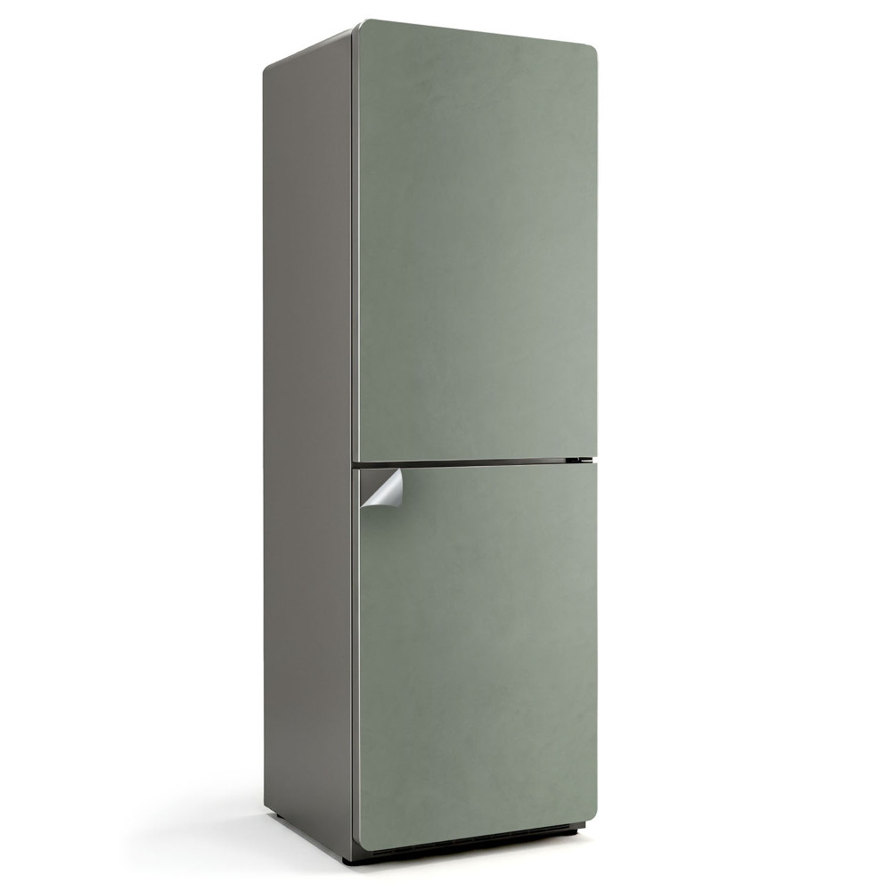 Fototapeta na chladničku Farba šedo-zelená