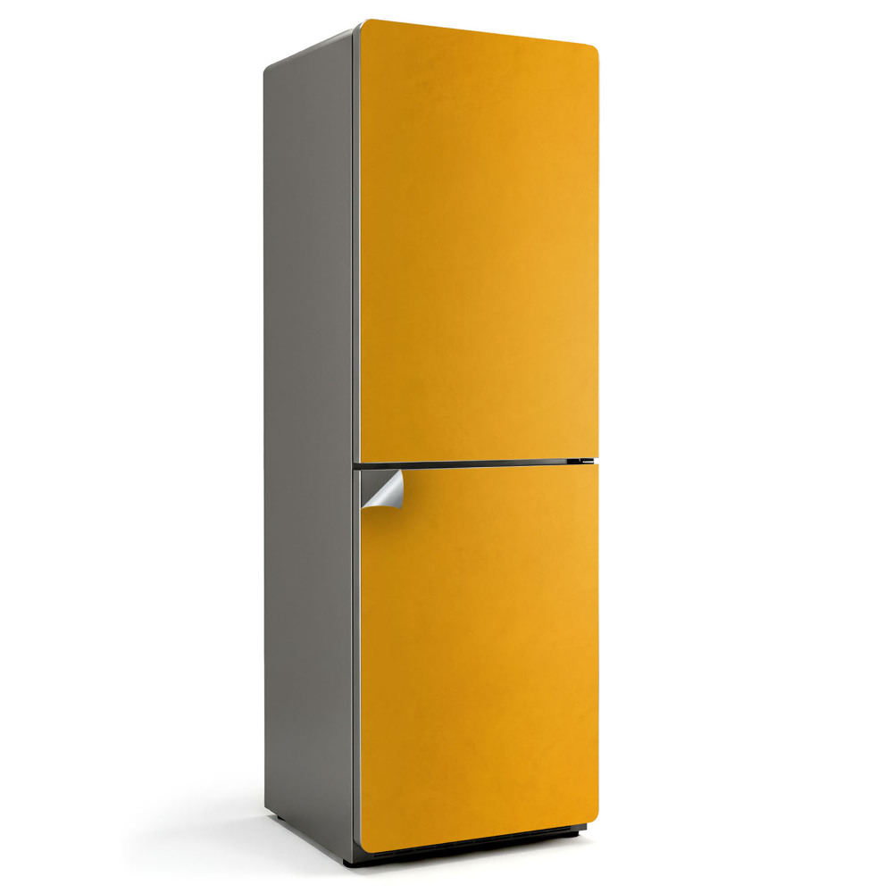 Samolepiaca nálepka na chladničku Svetlo oranžová farba