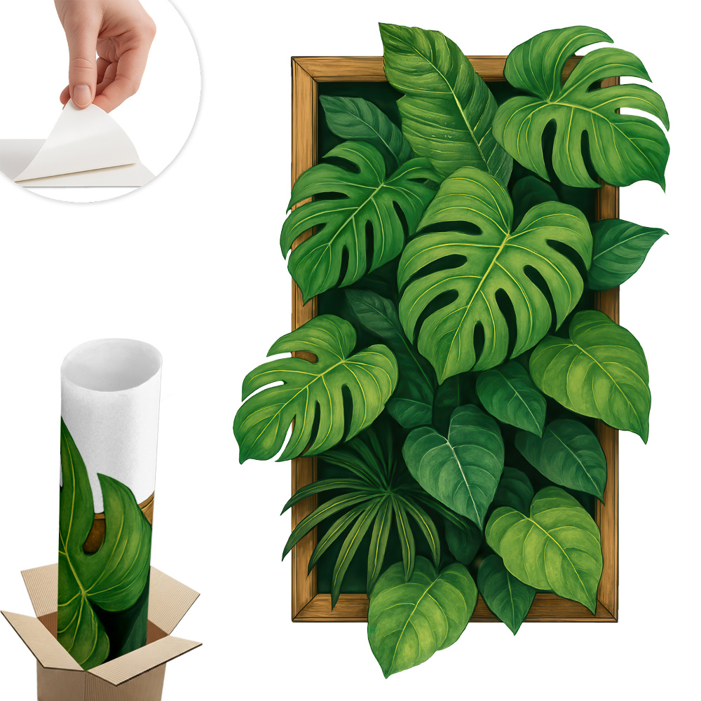 3d samolepka na stenu 67x100 Tropická oáza