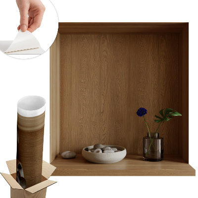 3D nálepka na stenu 59x60 Prírodné dekorácie