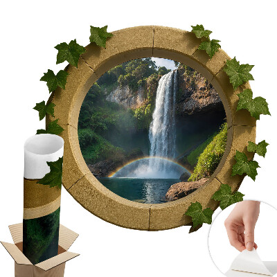 Fototapeta okno 3D 60x52 Prírodná oáza