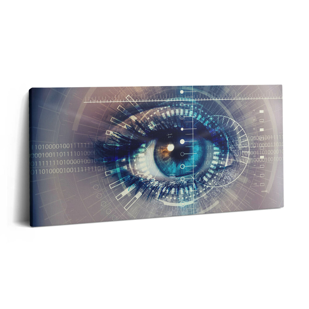Obraz na plátne 140x70 Digitálne oko budúcnosti