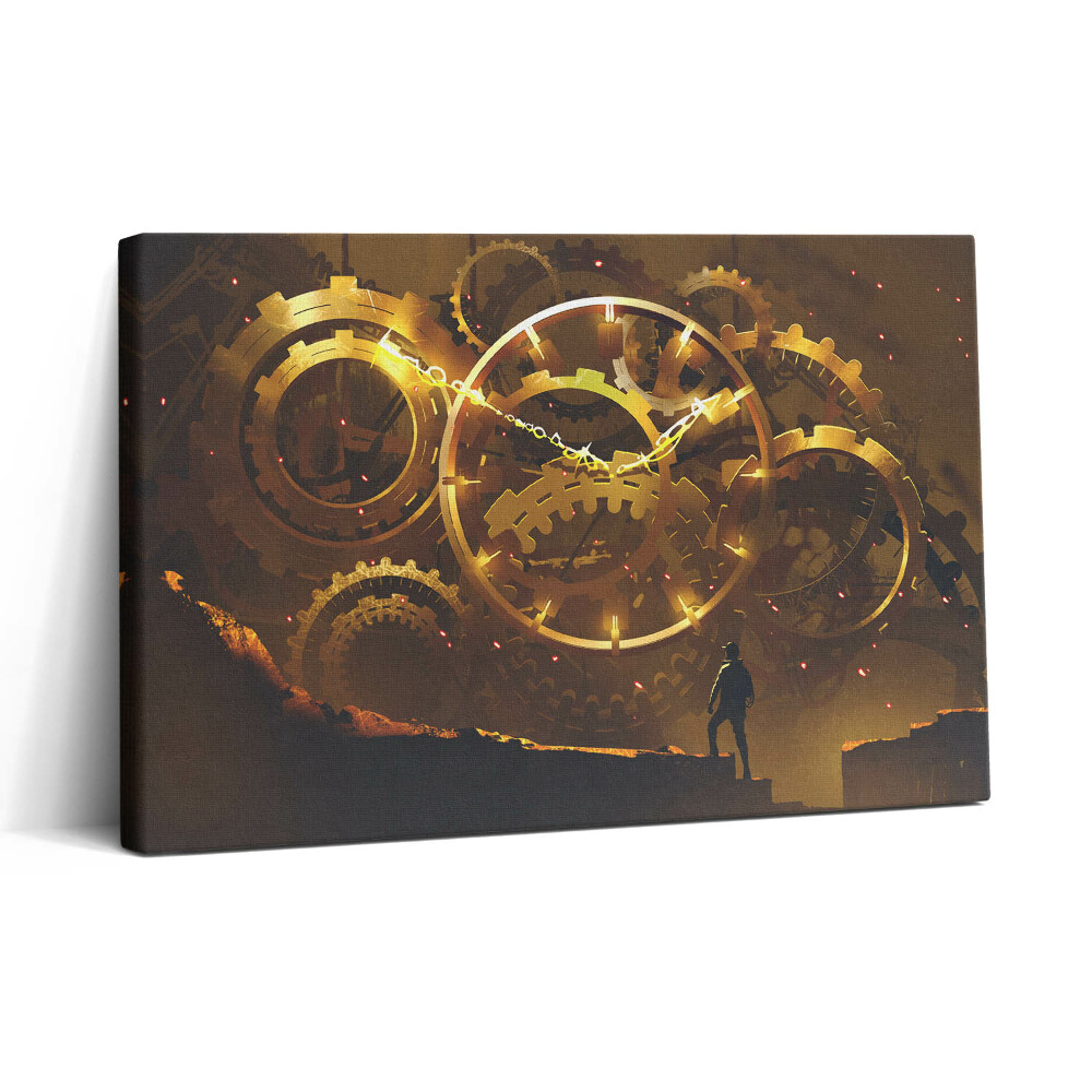 Obraz na plátne 30x20 Mechanická symfónia času