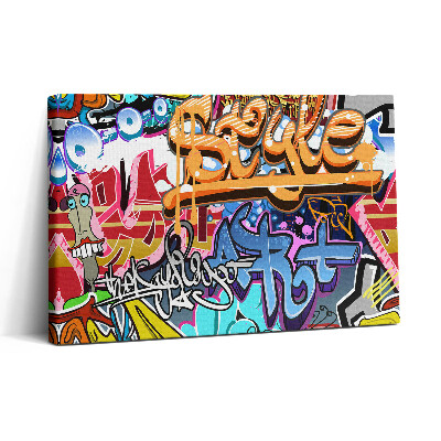 Obraz na plátne 30x20 Street Art Graffiti Explosion