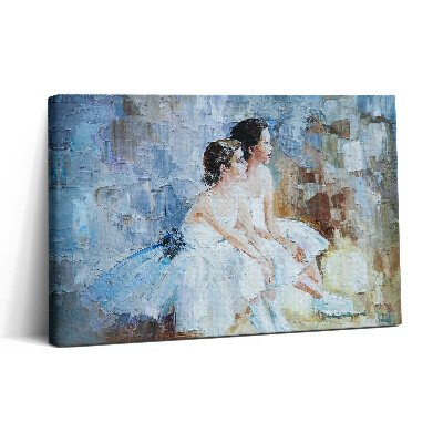 Fotoobraz na plátne 30x20 Baletky v tichom rozhovore