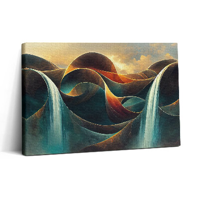 Obraz na plátne 30x20 Vodopády snov a ilúzií