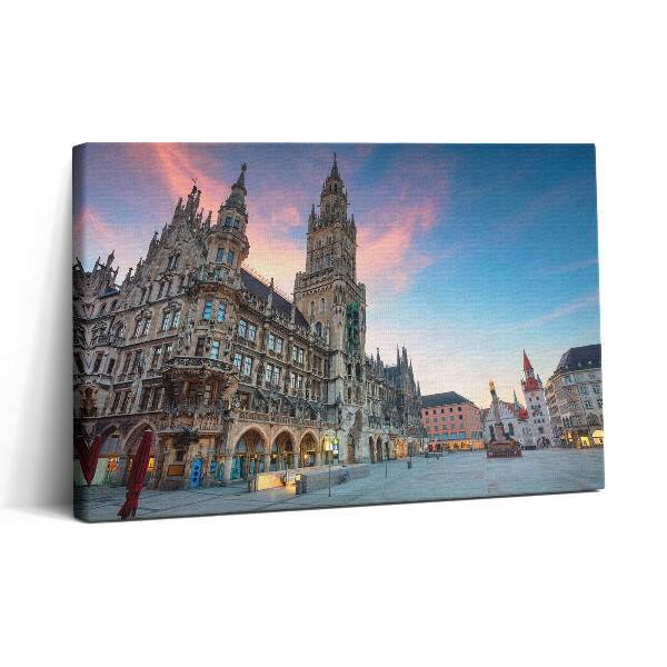 Fotoobraz na plátne 30x20 Historická architektúra pri západe slnka