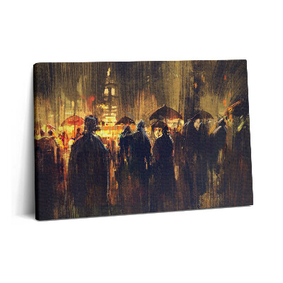 Fotoobraz na plátne 60x40 Impresionizmus v umení - trhovisko