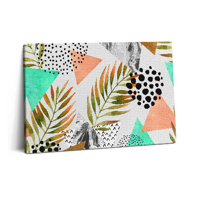 Obraz na plátne 60x40 Letný abstraktný geometrický vzor