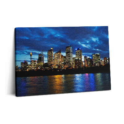 Fotoobraz na plátne 60x40 Večerná prechádzka v Sydney