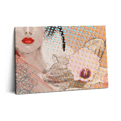 Obraz na plátne 60x40 Popartová kreslená ilustrácia