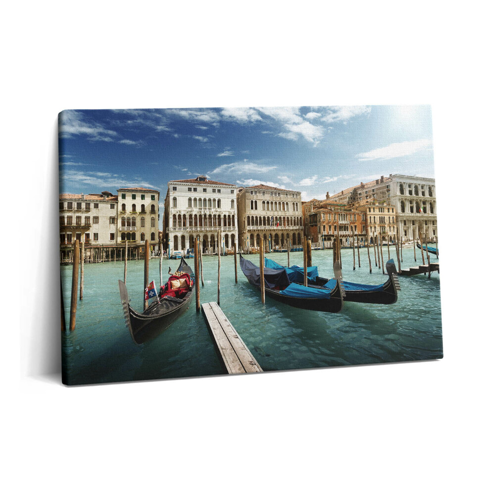 Fotoobraz na plátne 60x40 Gondoly Benátky Taliansko