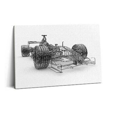 Fotoobraz na plátne 60x40 Technický dizajn vozidla F1