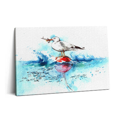 Obraz na plátne 60x40 Maľovaná čajka