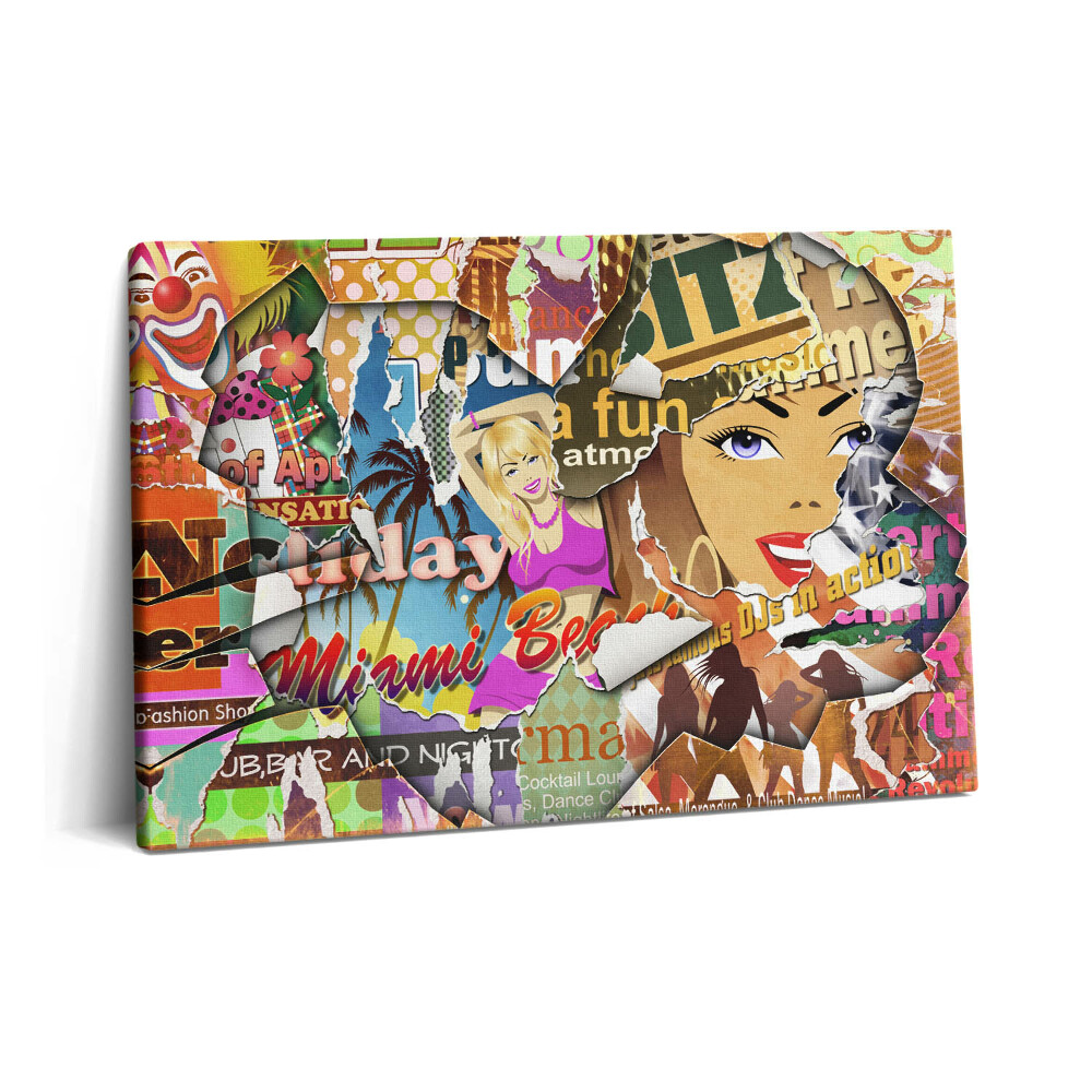 Obraz na plátne 60x40 Pohľadnica z dovolenky