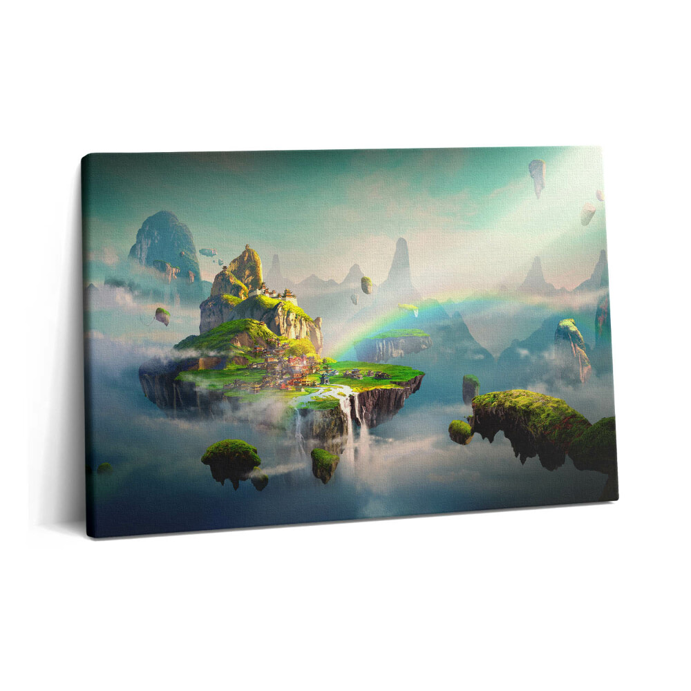 Fotoobraz na plátne 60x40 Fantastické scény v čínskom štýle