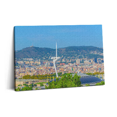 Obraz na plátne 60x40 Olympijský park v katalánskej Barcelone