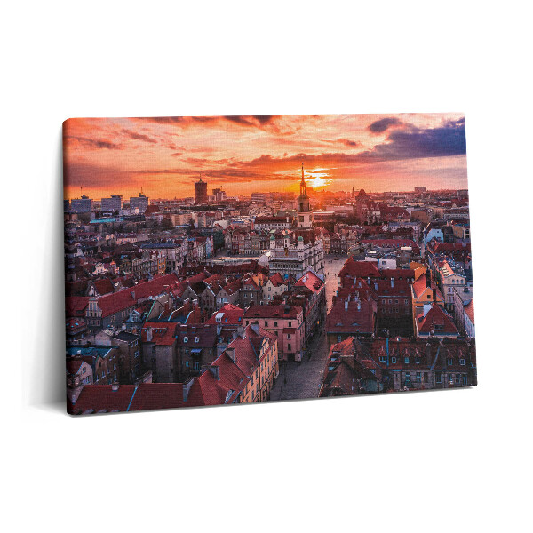 Obraz na plátne 60x40 Poznaň - panoráma