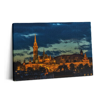 Obraz na plátne 60x40 Matúšov kostol v Budapešti, Maďarsko