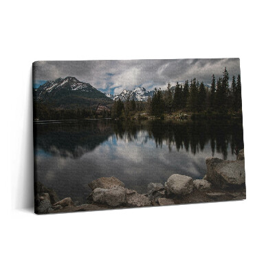 Fotoobraz na plátne 60x40 Vysoké Tatry na Slovensku