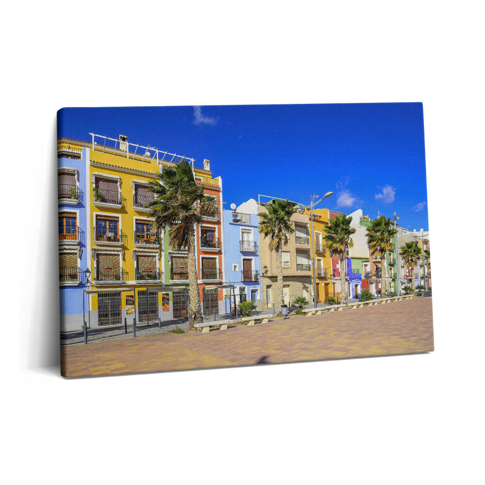 Obraz na plátne 60x40 Mesto na pobreží Costa Blanca