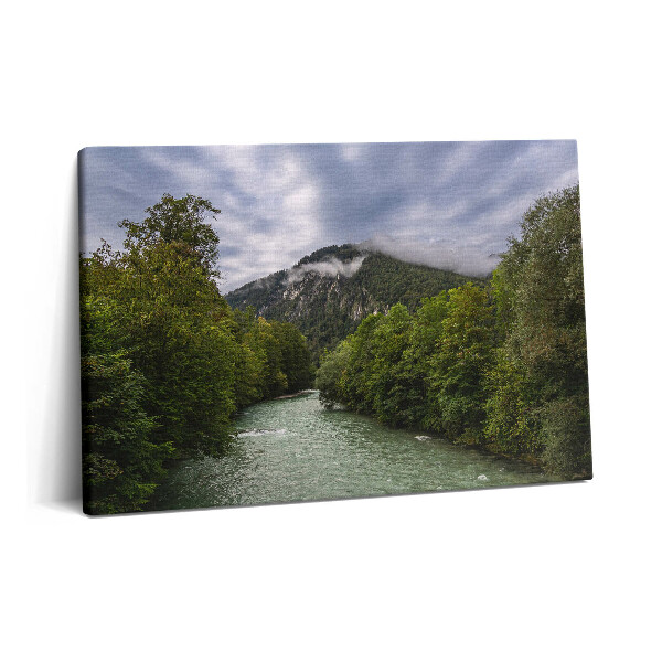 Obraz na plátne 60x40 Hornatá krajina Nemecka