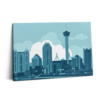 Obraz na plátne 60x40 Architektúra San Antonia v USA