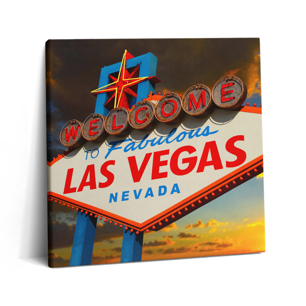 Fotoobraz na plátne 60x60 Welcome to Fabulous Las Vegas