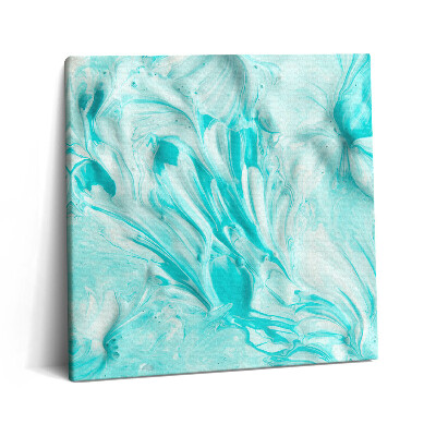 Obraz na plátne 60x60 Tyrkysový mramorový vír