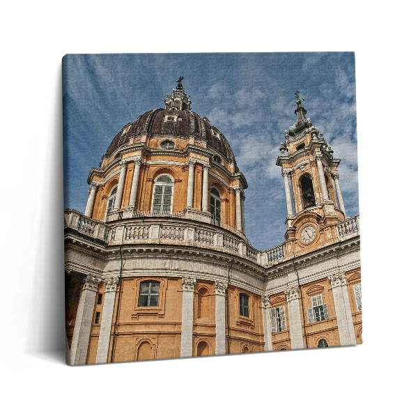 Fotoobraz na plátne 60x60 Katedrála s modrou oblohou