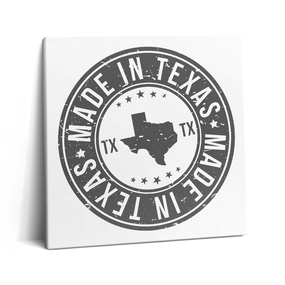 Fotoobraz na plátne 60x60 Texaská pečať originality