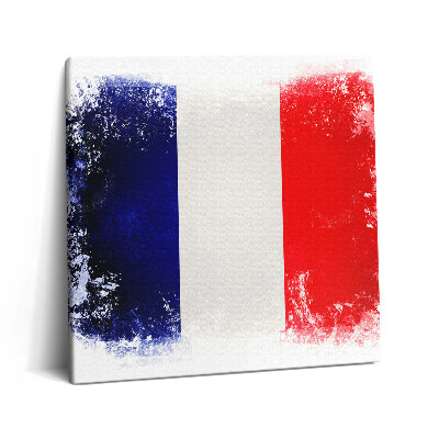 Obraz na plátne 60x60 Vlajka Francúzska