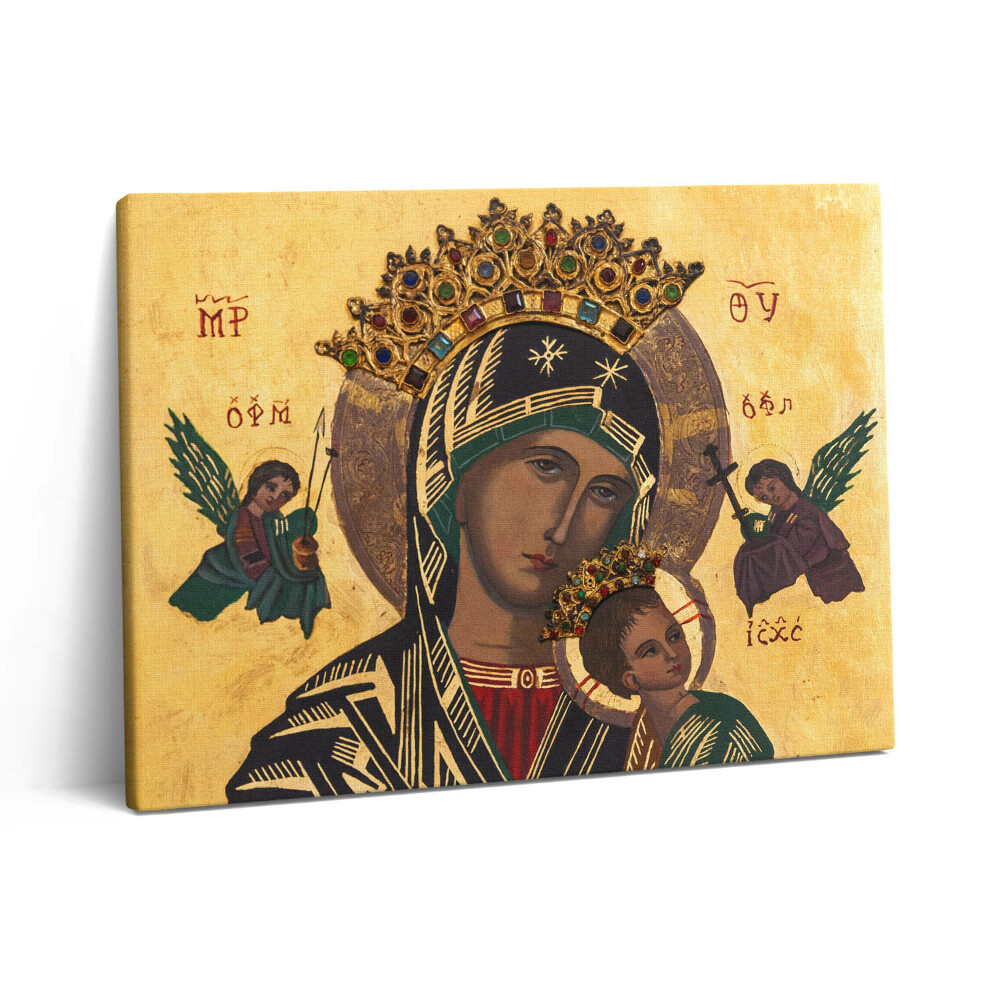 Fotoobraz na plátne 80x60 Panna Mária ustavičnej pomoci