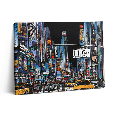 Fotoobraz na plátne 80x60 Komická vízia v New Yorku