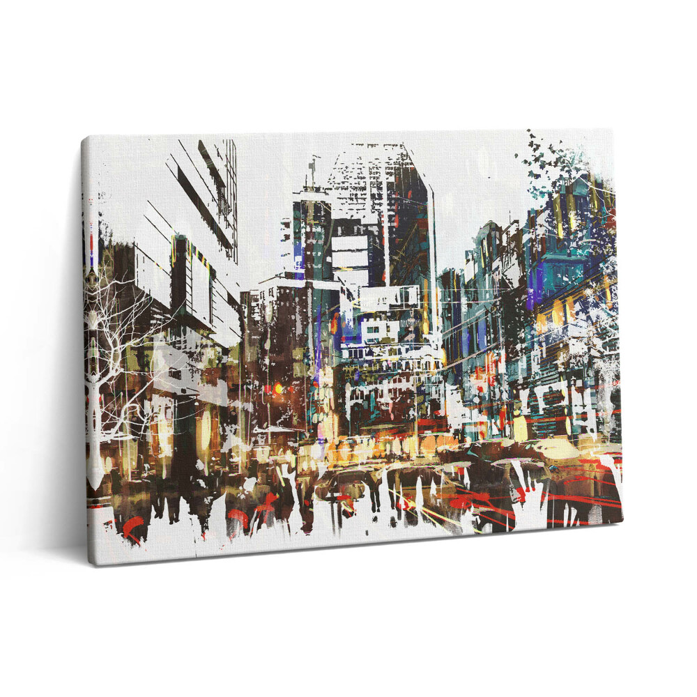 Fotoobraz na plátne 80x60 New York – mesto plné života