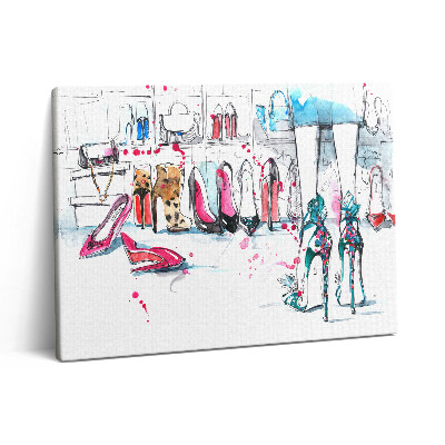 Obraz na plátne 80x60 Prvok ženskosti