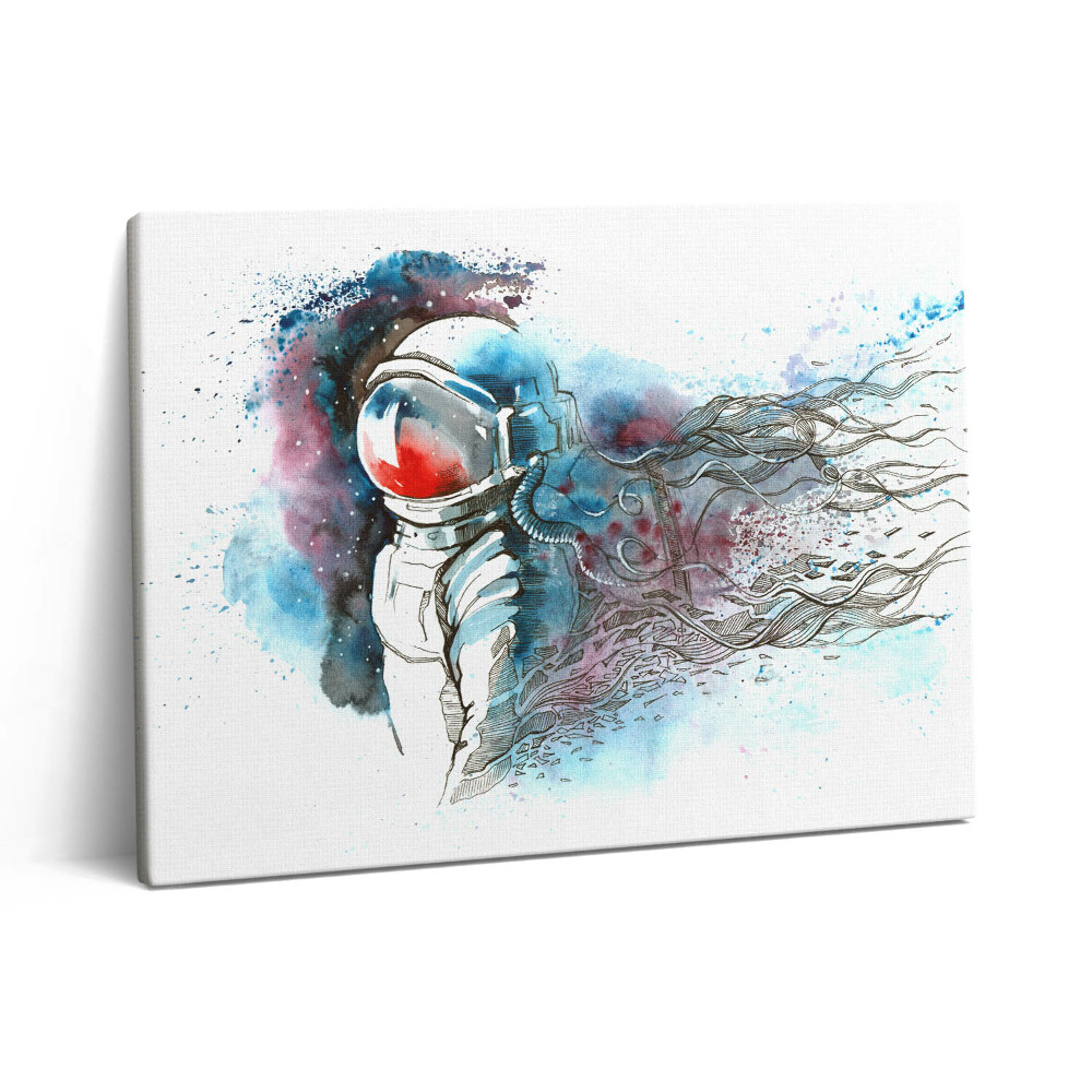 Obraz na plátne 80x60 Abstrakcia astronautov