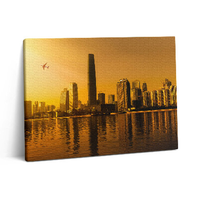 Obraz na plátne 80x60 Čína rieka Zhujiang