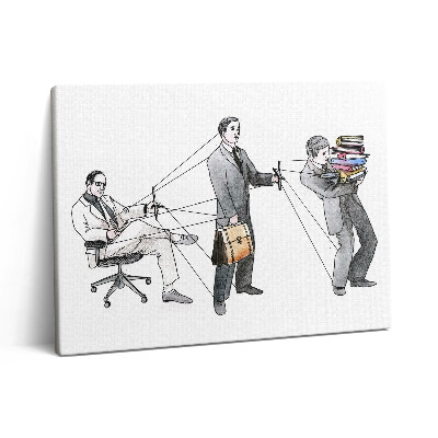 Fotoobraz na plátne 80x60 Ľudia-bábiky