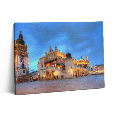 Fotoobraz na plátne 80x60 Hlavné trhové námestie v Krakove