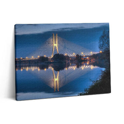 Obraz na plátne 80x60 Most Rędziński Wrocław