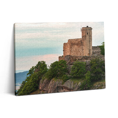 Obraz na plátne 80x60 Hrad Chojnik Jelenia Góra