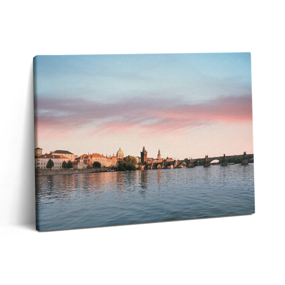 Fotoobraz na plátne 80x60 Karlov most v Prahe