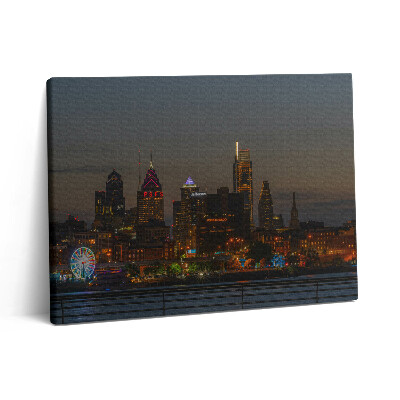 Fotoobraz na plátne 80x60 Ruské koleso vo Philadelphii