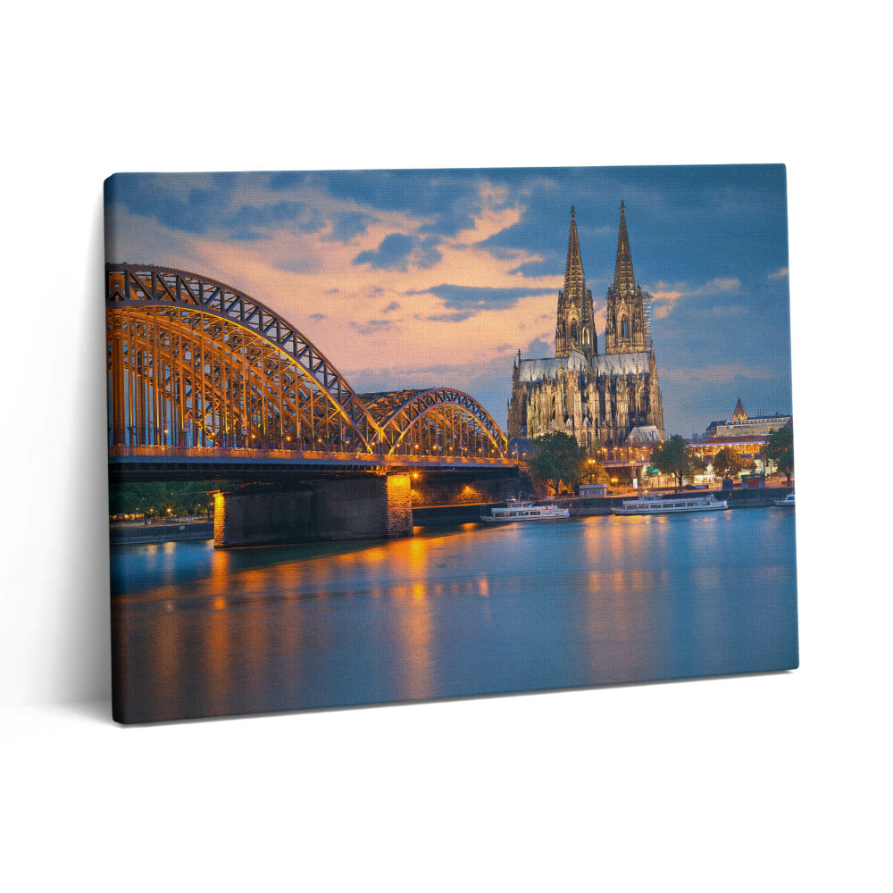 Fotoobraz na plátne 80x60 Pohľad na radnicu