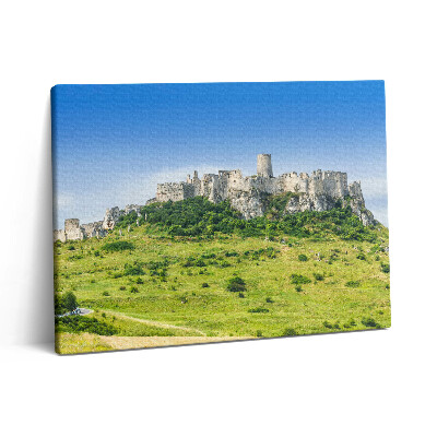 Fotoobraz na plátne 80x60 Spišský hrad na Slovensku